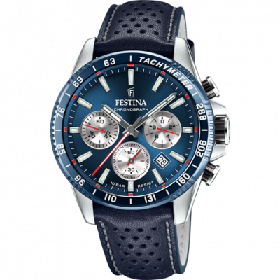 FESTINA Chronograph  F20561/2 Cadran Bleu - 45mm - 10ATM 