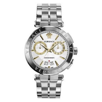 VERSACE Chronographe Homme  VE1D02323 Bracelet s Quartz Aion Chrono 