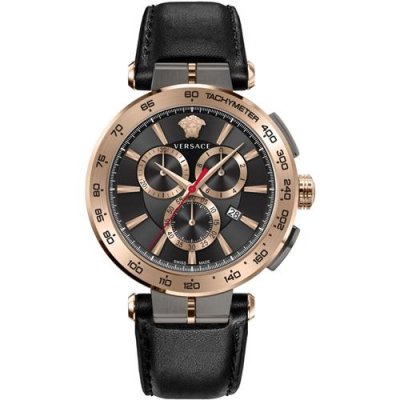 VERSACE Chronographe Homme  VE6CA0323 Bracelet s Quartz Chronograph Aion 