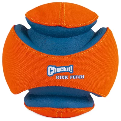 CHUCKIT! Kick fetch S - Balle en caoutchouc &Oslash; 15cm - Pour chien