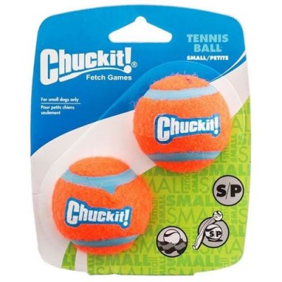 CHUCKIT!  Lot de 3 Paquets de 2 balles de Tennis pour Lanceur 5 cm