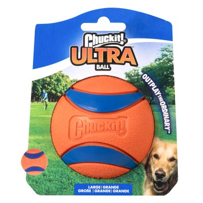 CHUCKIT ! Ultra Balls Grande boule de 7,6 cm de diam&egrave;tre Quantit&eacute; de 10