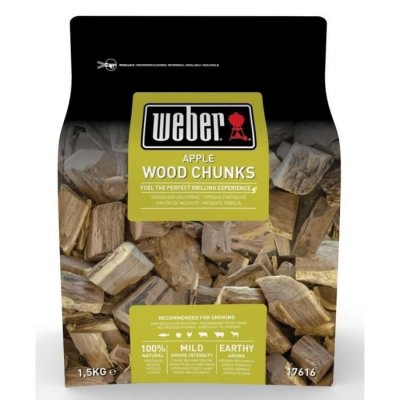 WEBER Chunks bois de fumage  (2 saveurs au choix)