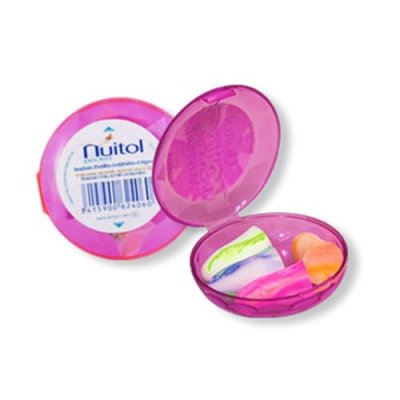 NUITOL Chutt pocket bouchons d'oreille, 2 paires