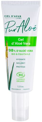PUR ALOE Ciel d'Azur Pur Alo&eacute; Gel Bio d'Alo&eacute; V&eacute;ra Visage & Corps 125ml