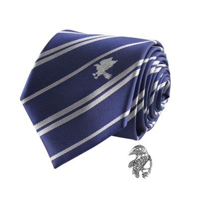 CINEREPLICAS  Harry Potter set cravate & badge Ravenclaw- - Cravate