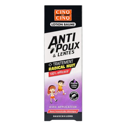 CINQ SUR CINQ  Lotion anti-poux et lentes tube 100ml
