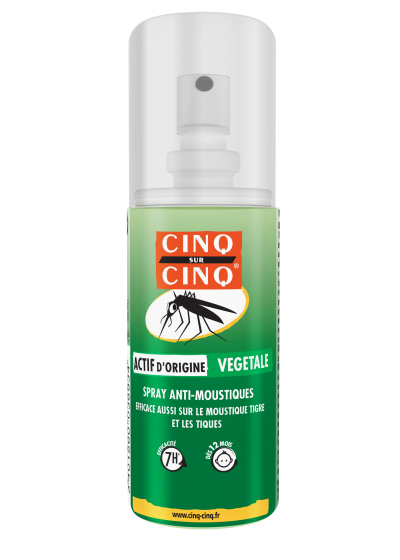 CINQ SUR CINQ  Natura Spray Anti Moustiques 100mL