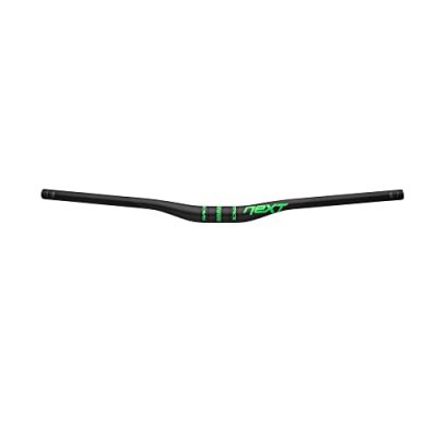 RACE FACE Cintre VTT  Next (relev&eacute;, 35 mm, carbone) - Black - Green