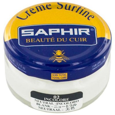 SAPHIR Cirage Cr&egrave;me Surfine Pommadier  50 ml INCOLORE 02