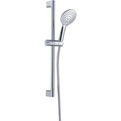 ESSEBAGNO Circle ensemble de douche chrom&eacute; 3 pi&egrave;ces
