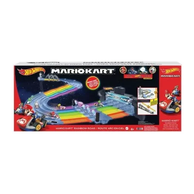 HOT WHEELS Circuit Route Arc-en-ciel Mario Kart  - L'unit&eacute;