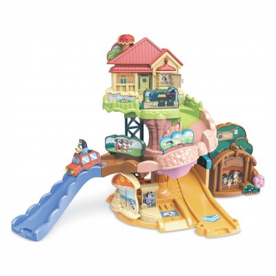 VTECH Circuit  Parcours City Toboggan Bluey Tut Tut Bolides
