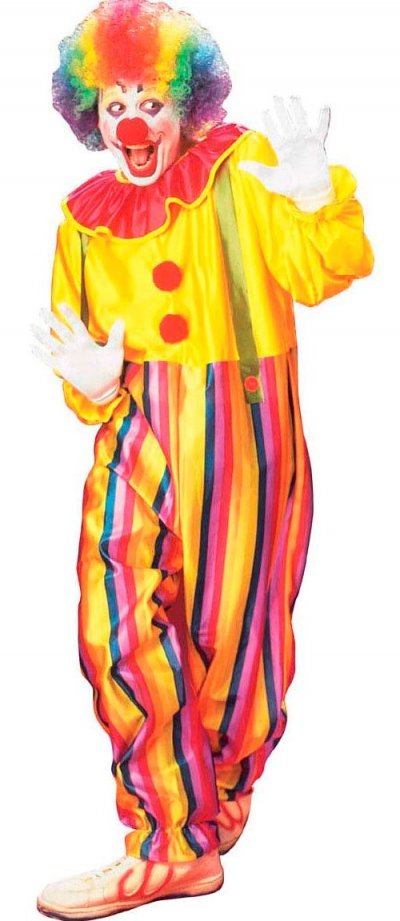W WIDMANN MILANO PARTY FASHION CIRCUS CLOWN"" (jumpsuit with collar and braces) - (M)