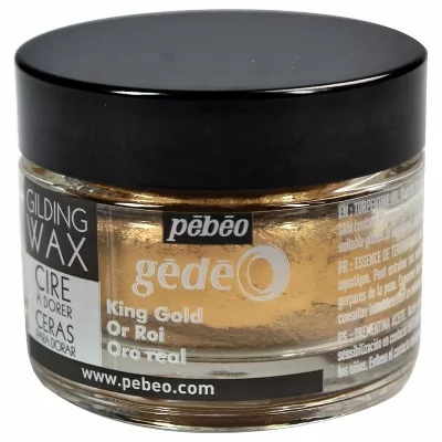 PEBEO Cire &agrave; Dorer - G&eacute;d&eacute;o - 30ml - Or - Brillant - Int&eacute;rieur