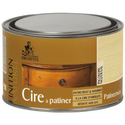 LES ANCIENS EBENISTES CIRE A PATINER 300ML INCOLORE - Les anciens &eacute;b&eacute;nistes