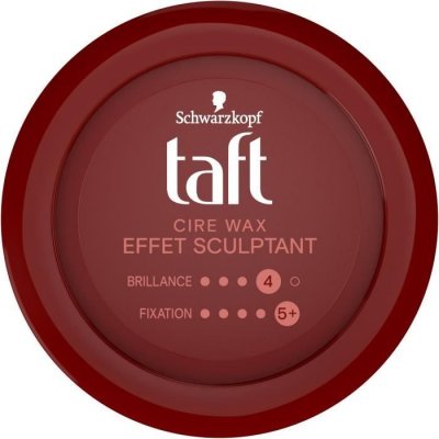 TAFT Cire Coiffante Wax Effet Sculptant Schwarzkopf - Le Pot De 75 Ml