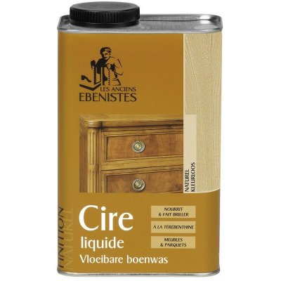 LES ANCIENS EBENISTES Cire Liquide 1l Naturelle - Les Anciens &eacute;b&eacute;nistes