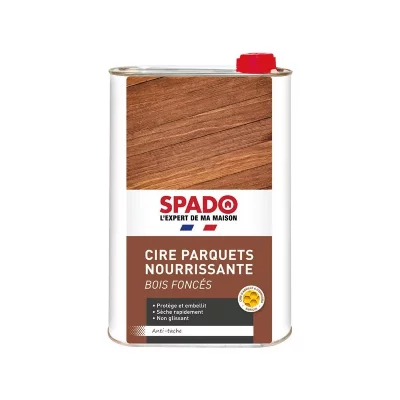 SPADO EXPERT DE MA MAISON Cire liquide parquet - ch&ecirc;ne fonc&eacute; - 1 L