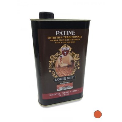 AVEL Cire Patine Tomettes Louis Xiii 1 litre terre cuite - terre cuite