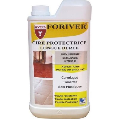 AVEL Cire protectrice foriver carrelage, tomettes, sol plastique - 1 L