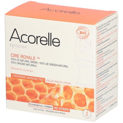 ACORELLE Cire royale &eacute;pilation aisselles maillot visage - 