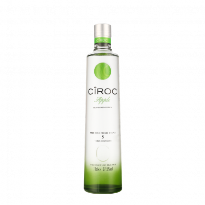CIROC C&icirc;roc Apple Vodka aux ar&ocirc;mes naturels de Pomme 70 cl