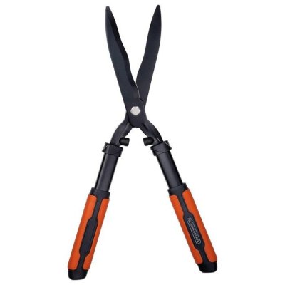 BLACK & DECKER Cisaille &agrave; haies Black et Decker 53cm &agrave; Lames ondul&eacute;es en acier Tampon anti chocs