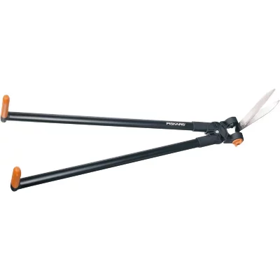 FISKARS Cisaille multifonction &agrave; levier pour haie et gazon