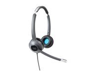 CISCO  522 Wired Dual - Micro-casque - sur-oreille - filaire - jack 3,5mm 