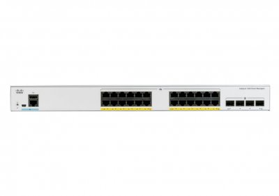 CISCO  Catalyst C1000-24FP-4X-L 24port GE, Full PoE+ C1000-24FP-4X-L