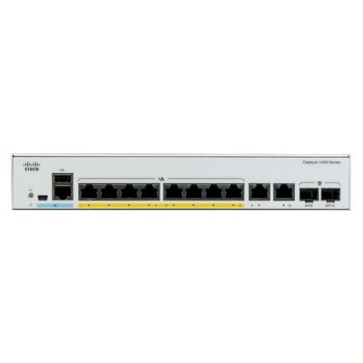 CISCO SYSTEMS Cisco Catalyst C1000-8FP-E-2G-L 8port GE, Full PoE+ C1000-8FP-E-2G-L