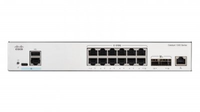 CISCO  Catalyst C1300-12XT-2X commutateur r&eacute;seau G&eacute;r&eacute; L2/L3 Gris - Neuf