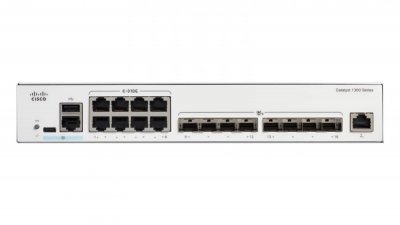 CISCO  Catalyst C1300-16XTS commutateur r&eacute;seau G&eacute;r&eacute; L2/L3 Gris - Neuf