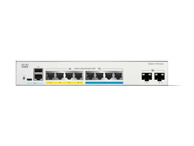 CISCO  Catalyst C1300-8MGP-2X commutateur r&eacute;seau G&eacute;r&eacute; C1300-8MGP-2X