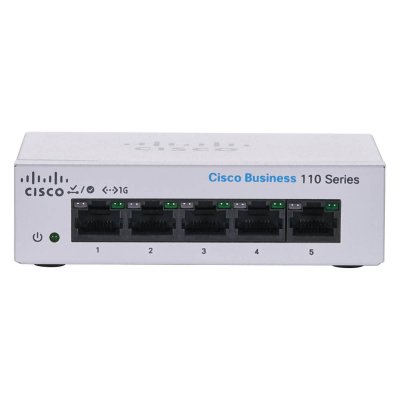 CISCO  Cbs110-5t-d-eu Switch Argent&eacute;
