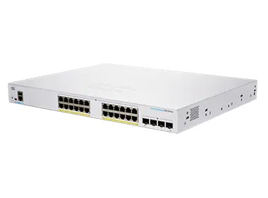 CISCO  CBS250-24FP-4X-EU Smart 24-port GE, Full PoE+ CBS250-24FP-4X-EU