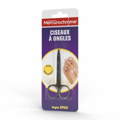 MERCUROCHROME Ciseaux &Agrave; Ongles Durs Et &Eacute;pais  - L'unit&eacute;