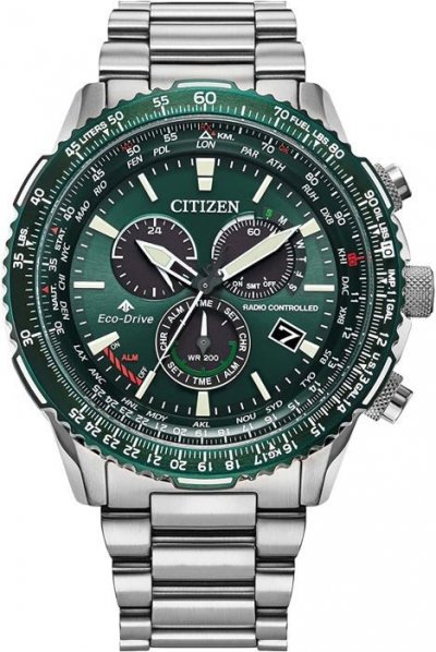 CITIZEN  Chronographe Promaster Sky Funkuhr Eco Drive CB5004-59W