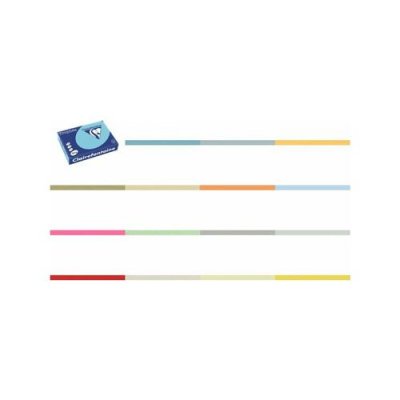 CLAIREFONTAINE Clairalfa Papier universel Troph&eacute;e A4, 160 g/m2, cl&eacute;mentine