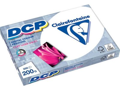 CLAIREFONTAINE  - 1807 - A4 feuilles - Blanc - Paquet de 250