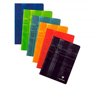 CLAIREFONTAINE  Cahier piq&ucirc;re, A4, 120 pages, s&eacute;y&egrave;s