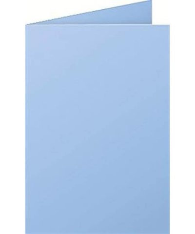 PICWIC TOYS Clairefontaine Carte 210g Pli&eacute;e 110x155 Bleu Lavande Pqt 25