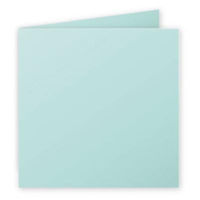 POLLEN Clairefontaine Carte 210g Pli&eacute;e 135x135 Vert Jade 210g Pqt 25