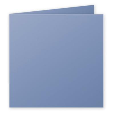 POLLEN Clairefontaine Carte 210g Pli&eacute;e 160x160 Myosotis Pqt 25