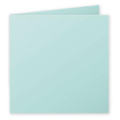 POLLEN Clairefontaine Carte 210g Pli&eacute;e 160x160 Vert Jade Pqt 25