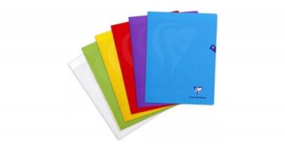CLAIREFONTAINE   cahier piq&ucirc;re mimesys, 240 x 320 mm, s&eacute;y&egrave;s noir