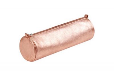 GENERIQUE Clairefontaine Cuirise Leather Rd - Trousse - Cuir - Cerise