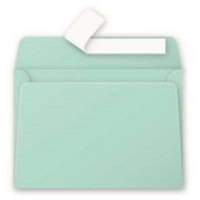 GENERIQUE Clairefontaine Enveloppe 120g 114x162 Vert Jade Pqt 20