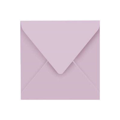 Clairefontaine Enveloppe 120g 140x140 Lilas Pqt 20